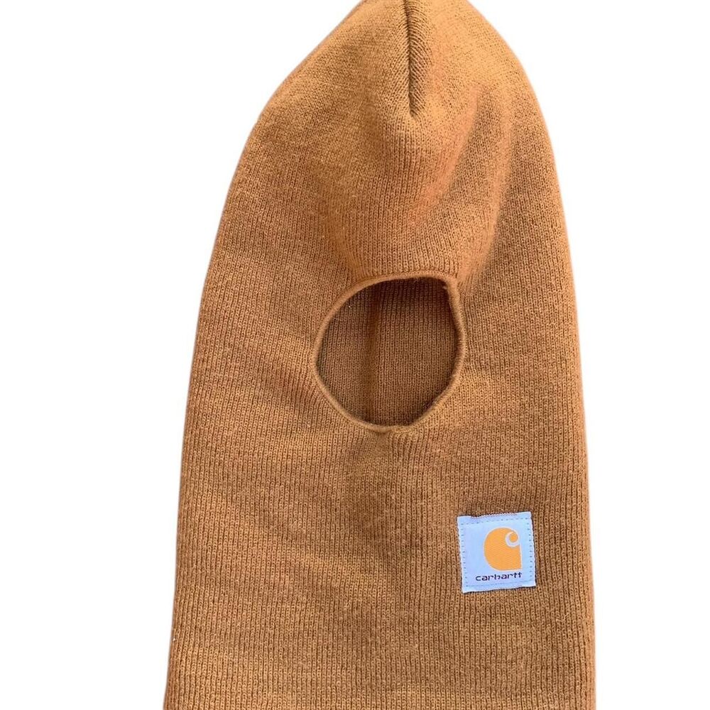 Carhartt Men's Brown Knit Balaclava Face Mask